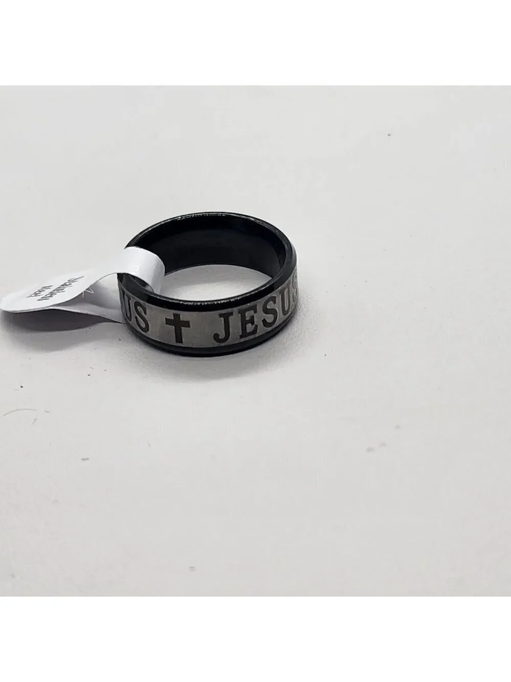 Brand New Stainless Steel Jesus Cross Ring